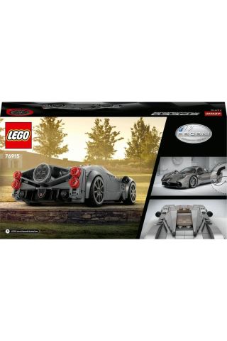 ® Speed Champions Pagani Utopia 76915 - 9 Yaş ve Üzeri için Araba Yapım Seti (249 Parça)