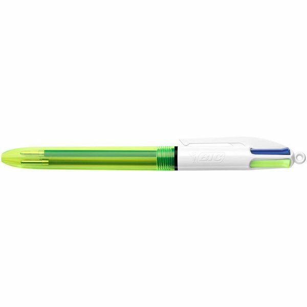 Bic 4 Renk Birarada Fluo Tükenmez Kalem 1.0mm  Uç