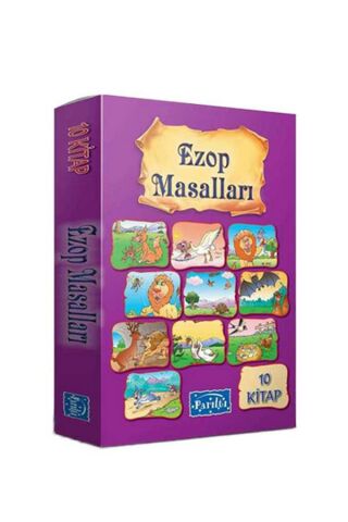 Parıltı Yayınları Ezop Masalları (10 Kitap Takım)