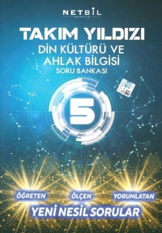 Netbil Yayıncılık 5. Sınıf Din Kültürü ve Ahlak Bilgisi Takım Yıldızı Soru Bankası