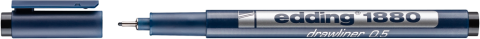 Edding 1880 Tekni̇k Çi̇zi̇m Kalemi̇ 0.5mm Si̇yah