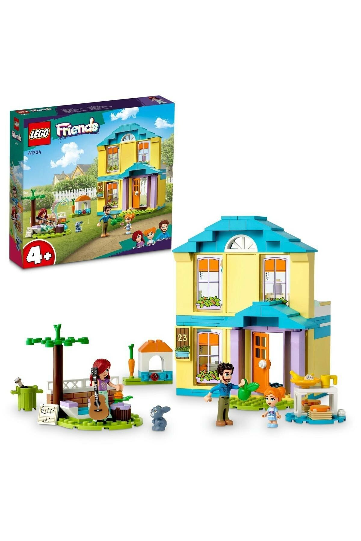 ® Friends Paisley’in Evi 41724 - 4 Yaş ve Üzeri Çocuklar İçin Oyuncak Yapım Seti (185 Parça)