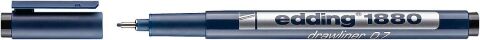 Edding 1880 Tekni̇k Çi̇zi̇m Kalemi̇ 0.7mm Si̇yah