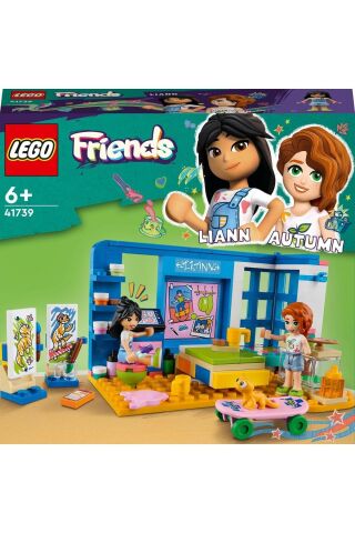 ® Friends Liann'ın Odası 41739 - 6 Yaş ve Üzeri Çocuklar için Oyuncak Yapım Seti (204 Parça)