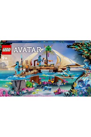 ® Avatar Metkayina Resif Evi 75578 - Koleksiyonluk Yaratıcı Oyuncak Yapım Seti (528 Parça)