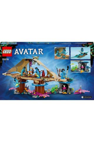 ® Avatar Metkayina Resif Evi 75578 - Koleksiyonluk Yaratıcı Oyuncak Yapım Seti (528 Parça)