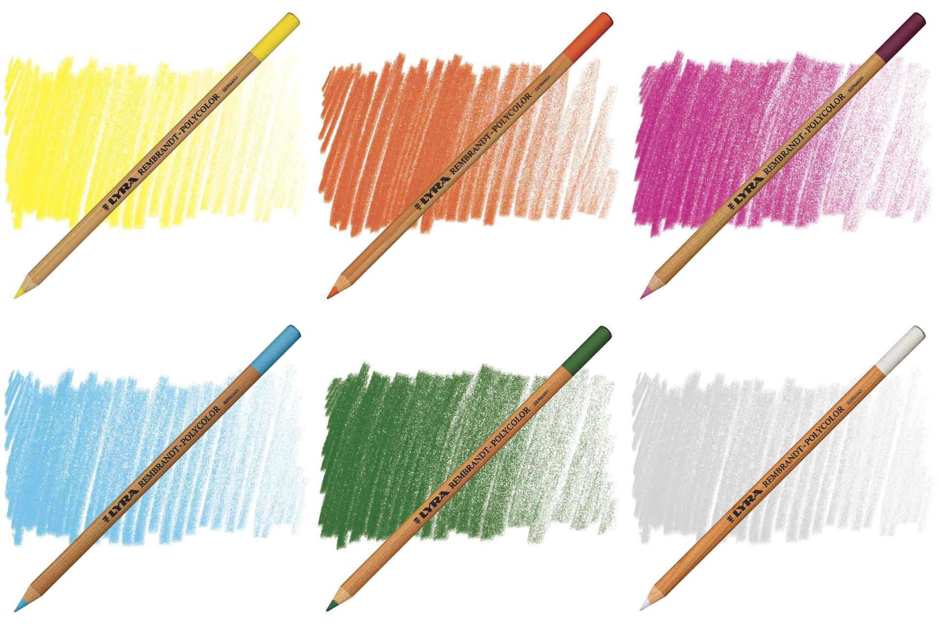 Lyra Polycolor Kuru Boya Kalem Seti1 6'lı