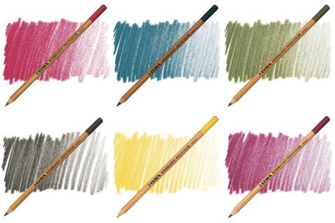 Lyra Polycolor Kuru Boya Kalem Set2 6'lı