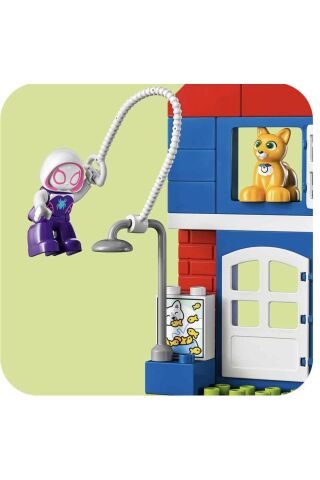 ® DUPLO® Marvel Örümcek Adam’ın Evi 10995 - Yaratıcı Süper Kahraman Oyuncak Yapım Seti(25 Parça)