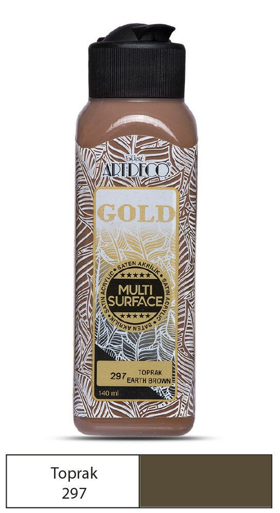 Artdeco Gold Multi-Surface Akrilik Boya 140ml Toprak 297
