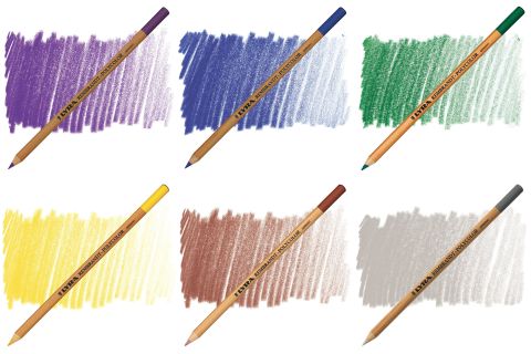 Lyra Polycolor Kuru Boya Kalem Set5 6'lı