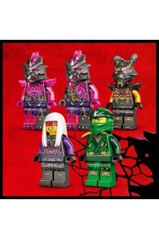 ® NINJAGO® Kristal Kral 71772 - 9 Yaş ve Üzeri Çocuklar için Oyuncak Yapım Seti (722 Parça)