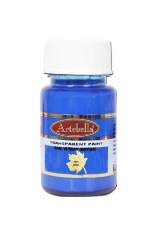 Artebella Transparan Cam Vi̇tray Boyası 90cc Mavi̇
