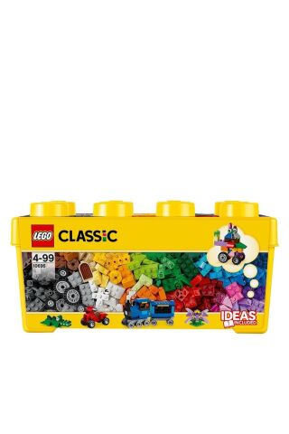 ® Classic Orta Boy Yaratıcı Parçalar Yapım Kutusu 10696 - Oyuncak Yapım Seti (484 Parça)