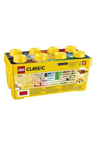 ® Classic Orta Boy Yaratıcı Parçalar Yapım Kutusu 10696 - Oyuncak Yapım Seti (484 Parça)
