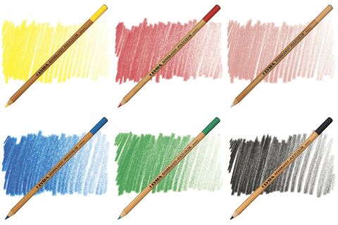 Lyra Polycolor Kuru Boya Kalem Set7 6'lı