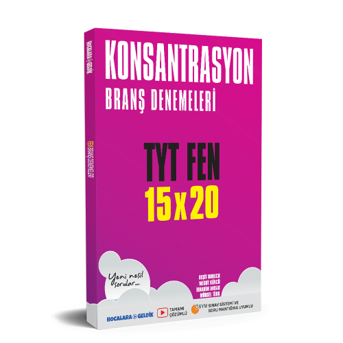 Hocalara Geldik Konsantrasyon Branş Denemeleri Tyt Fen