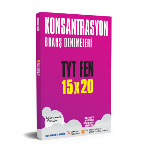 Hocalara Geldik Konsantrasyon Branş Denemeleri Tyt Fen