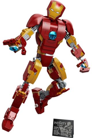 ® Marvel Iron Man Figürü 76206 Yapım Seti (381 Parça)
