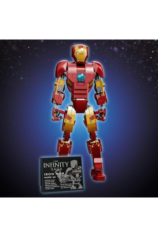 ® Marvel Iron Man Figürü 76206 Yapım Seti (381 Parça)