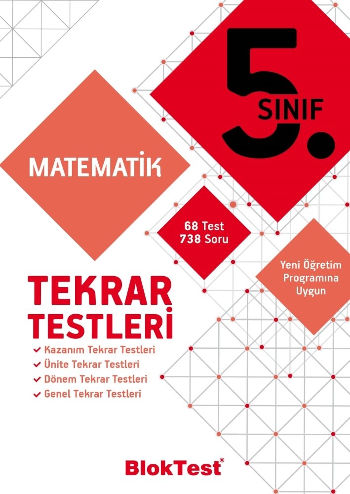 Bloktest Yayınları 5. Sınıf Matematik Tekrar Testleri