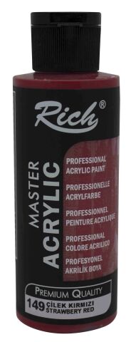 Rich AKRİLİK BOYA 120 CC ÇİLEK KIRMIZI