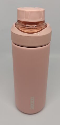 Shotay Dodge Fit 520ML Çelik Termos Soft Pembe Taşıma Askılı