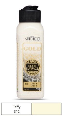 Artdeco Gold Multi-Surface Akrilik Boya 140ml Taffy 312