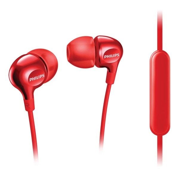 Philips Mikrofonlu Kulakiçi Kulaklık Kırmızı SHE3705RD