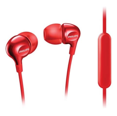 Philips Mikrofonlu Kulakiçi Kulaklık Kırmızı SHE3705RD