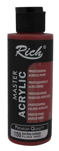 Rich AKRİLİK BOYA 120 CC BAYRAK KIRMIZI