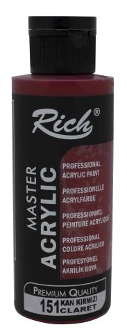 Rich AKRİLİK BOYA 120 CC KAN KIRMIZI