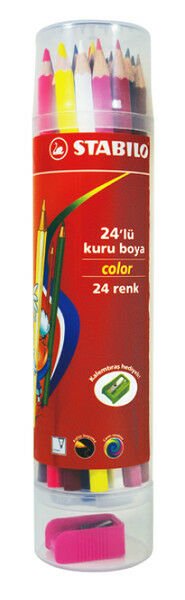 Stabilo 24 Renk Kuru Boya Tüp