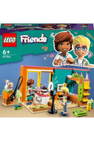 ® Friends Leo'nun Odası 41754 - 6 Yaş ve Üzeri Çocuklar İçin Oyuncak Yapım Seti (203 Parça)