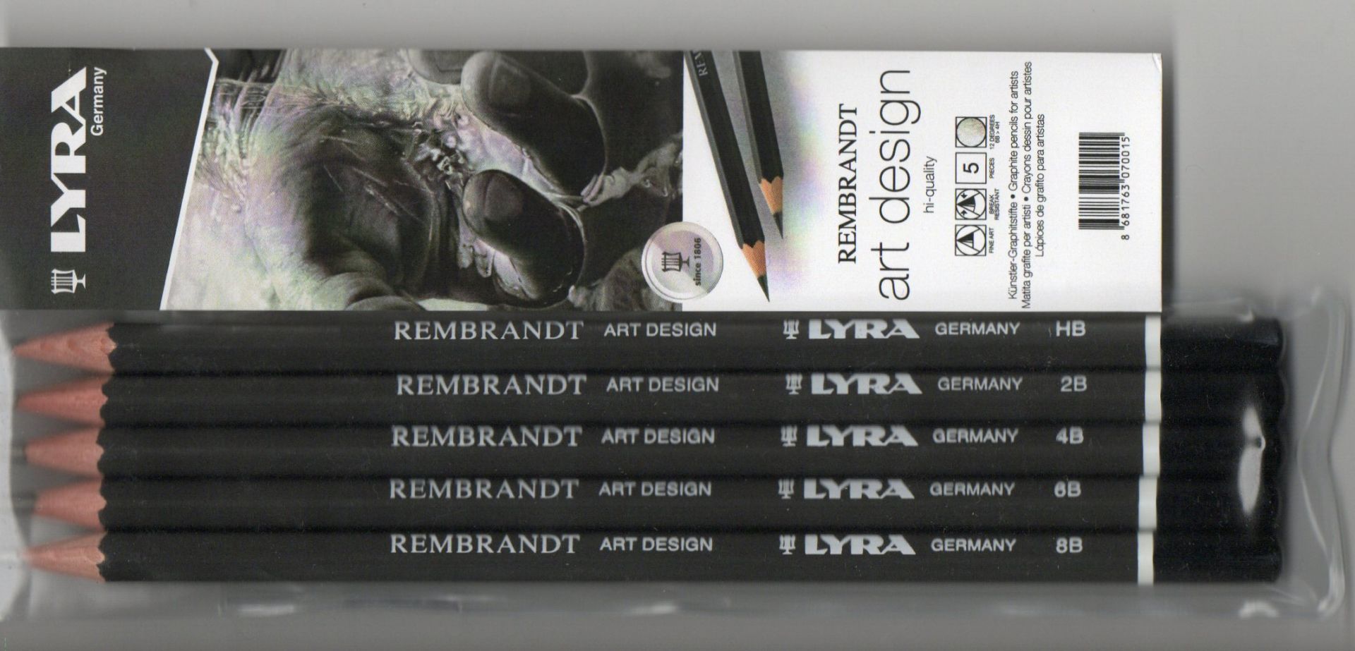 Lyra Rembrant  Çizim Kalemi HB-2B-3B-4B-6B-8B