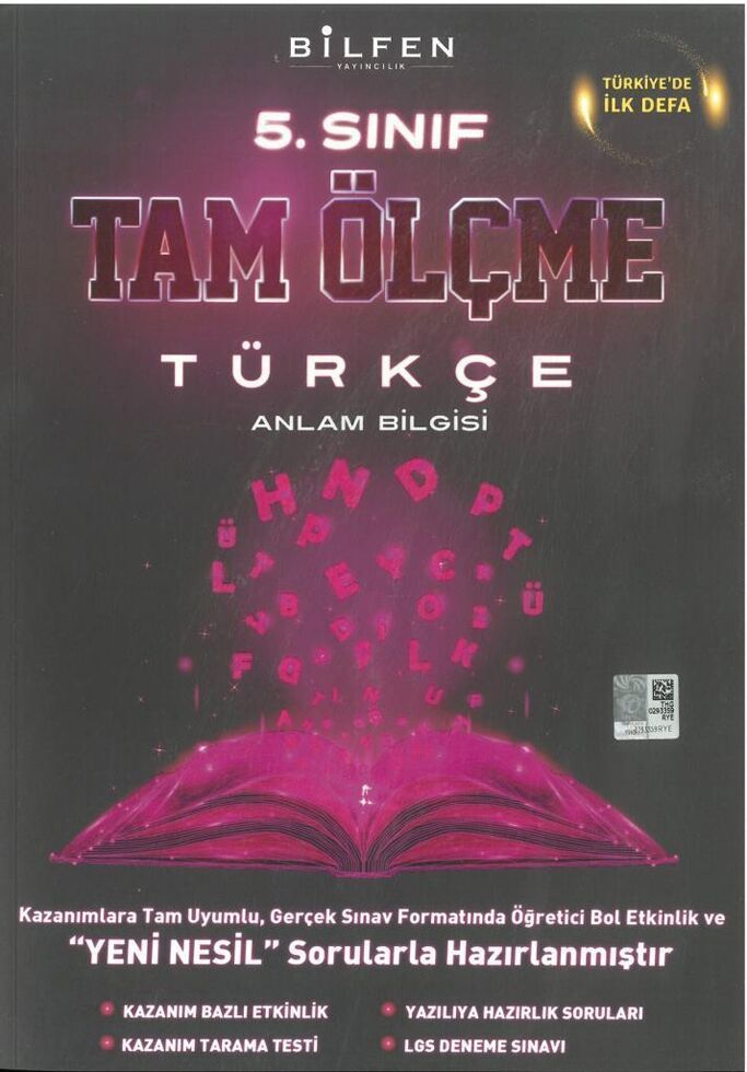 Bilfen Yayıncılık 5. Sınıf Türkçe Tam Ölçme