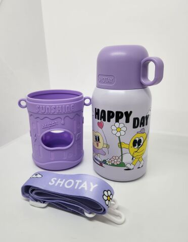 Shotay ST-8817 Cartoon 480ML Termos Matara Mor