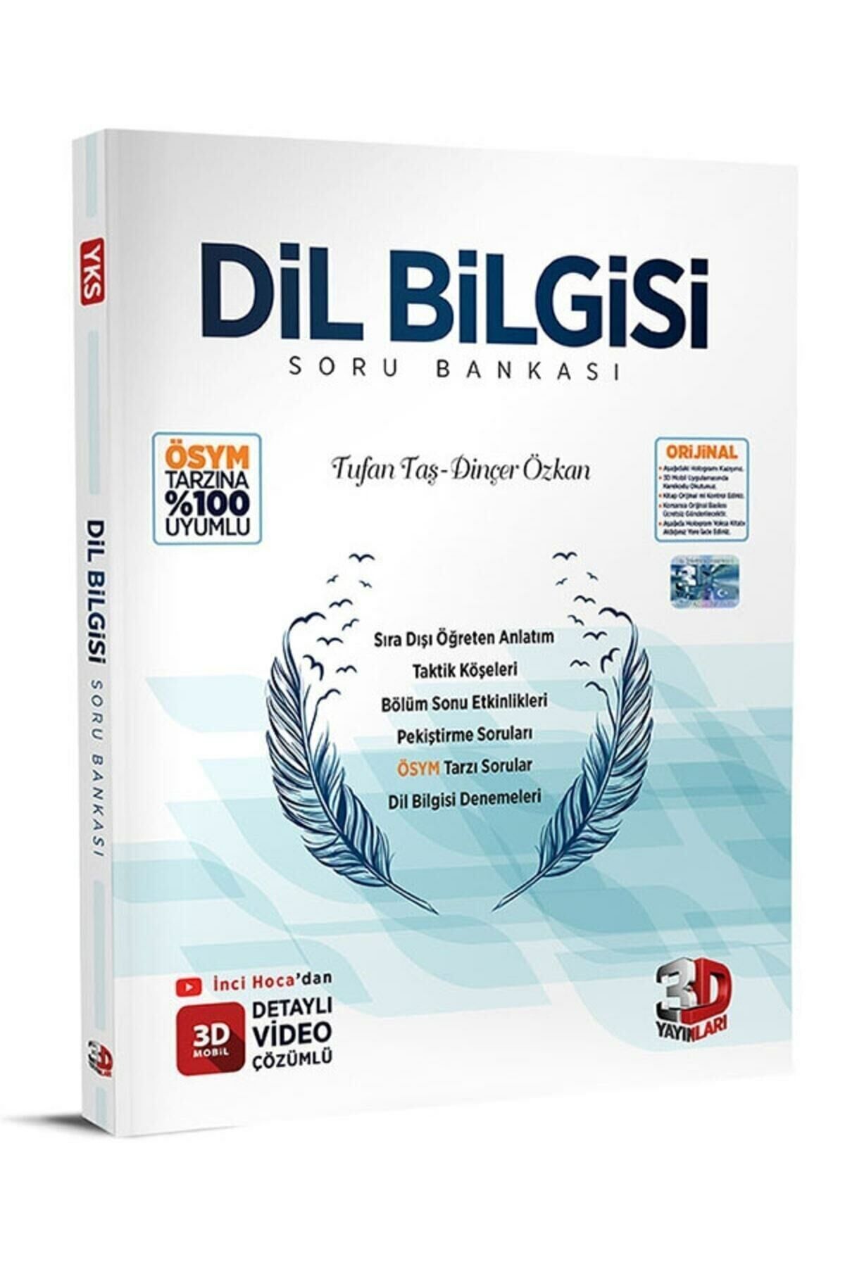 3d yks Dil Bilgisi Soru Bankası 2024