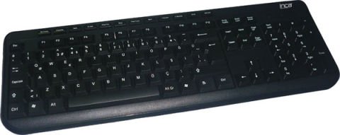 Inca Ik-274Qu Q/Usb MultImedia Black  Laser Print Teknoloji  Klavye Soft Touch