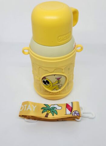 Shotay ST-8817 Cartoon 480ML Termos Matara Sarı