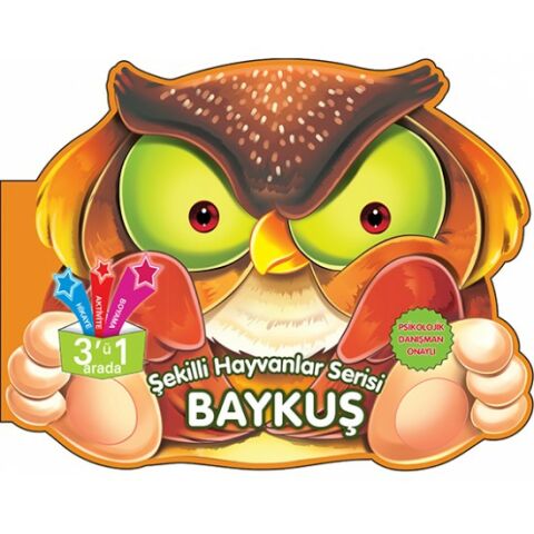 Parıltı Yayınları Şekilli Hayvanlar Serisi - Baykuş