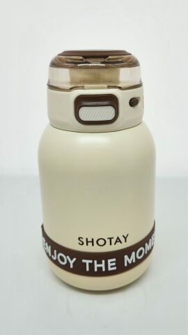 Shotay ST-8901 Enjoy 600ML Termos Matara Beyaz