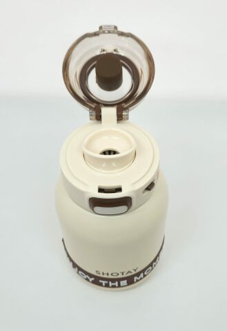 Shotay ST-8901 Enjoy 600ML Termos Matara Beyaz