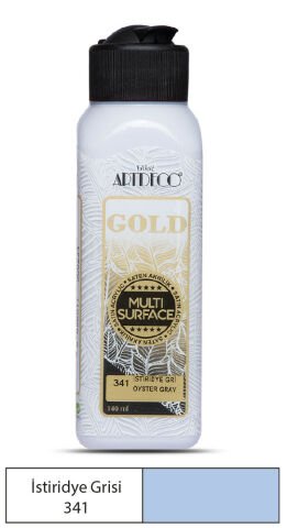 Artdeco Gold Multi-Surface Akrilik Boya 140ml İstiridye Grisi 341