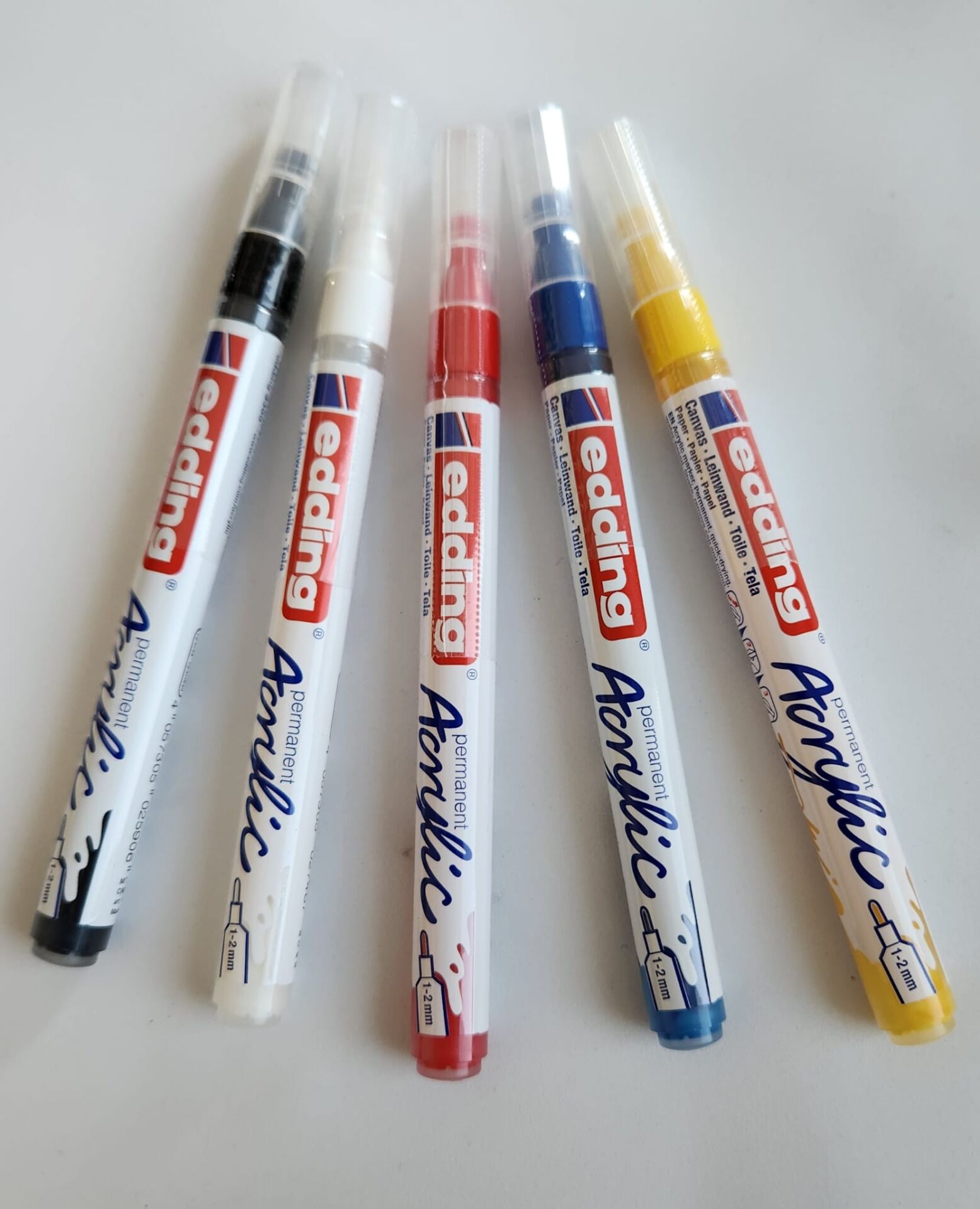 Edding 5300 Permanent 1-2mm Akrilik Kalem Seti 5'li