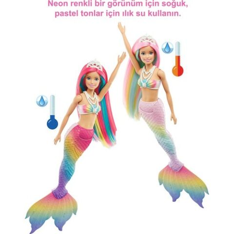 Barbie Dreamtopia Renk Değiştiren Sihirli Denizkızı GTF89