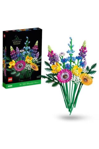 ® ICONS Kır Çiçekleri Buketi 10313 - Yetişkinler İçin Koleksiyonluk Yapım Seti (939 Parça)