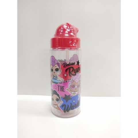 LOL Matara  Şeffaf Gövde500ML Kırmızı LLMAT9812
