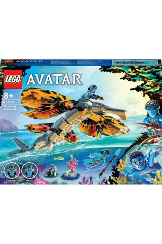 ® Avatar Skimwing Macerası 75576 - 8 Yaş ve Üzeri Çocuklar için Oyuncak Yapım Seti (259 Parça)