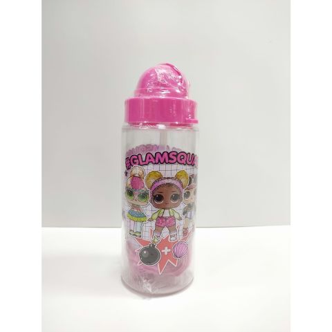 LOL Matara  Şeffaf Gövde500ML Pembe  LLMAT9813